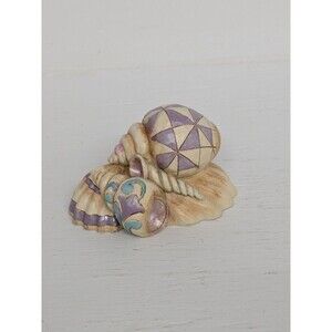 Vintage Retired Jim Shore Sea Shell Cluster Figurine